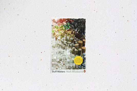 Stuff Matters by Mark Miodownik, uncovering the fascinating stories behind everyday materials that shape our world.